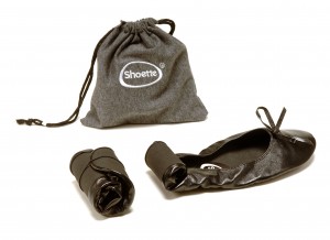 Ballerine appoint secours pliable enroulable shoette